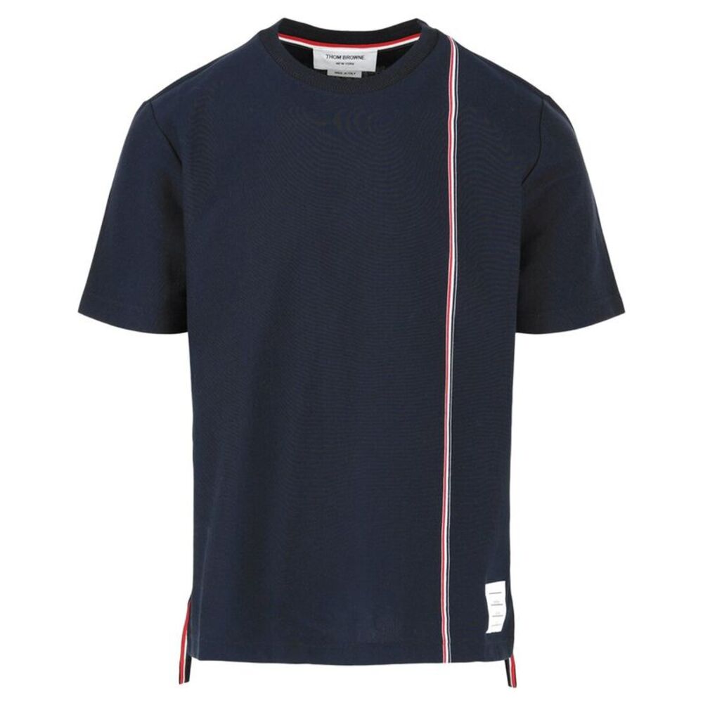 Thom Browne Mens  T-Shirts, Blue